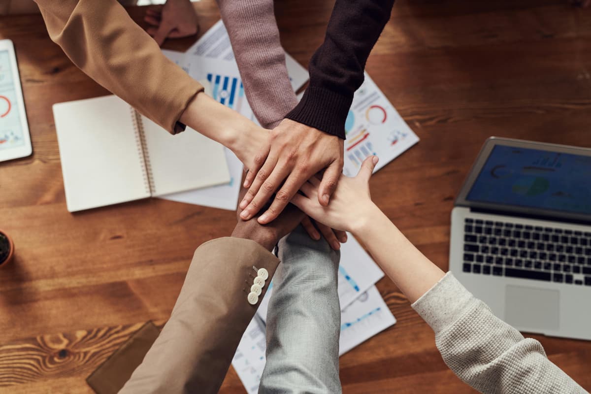 Socios trabajando en equipo - Programa de afiliados Transvial